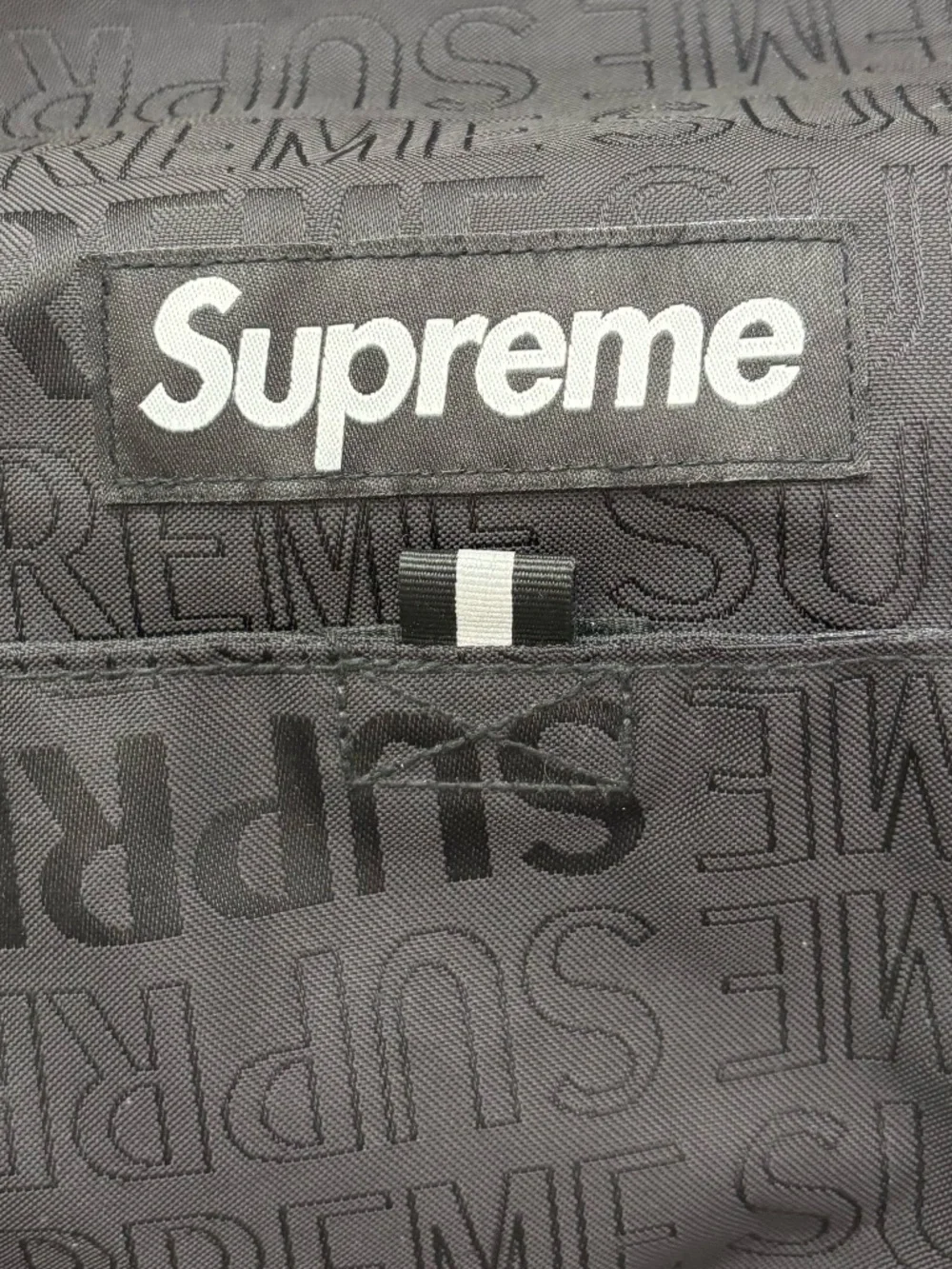 Supreme SS19 Black Duffle Bag
